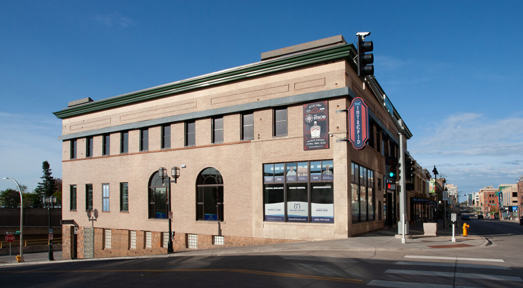 The Intrepid Building Side Profile